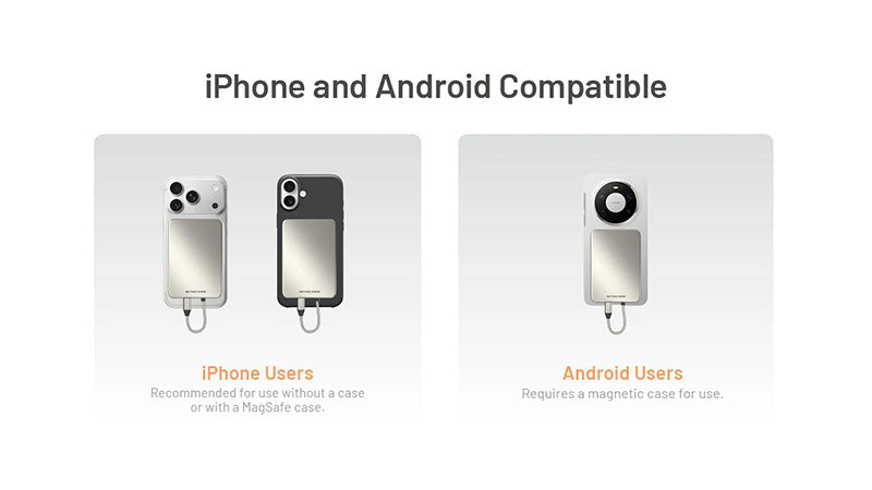 Powerbank Nitecore Pocket 5 5000mAh - 22,5W - Câble USB-C Intégré - Fixation Magnétique