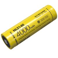 Batterie Nitecore NL2140 21700 - 4000mAh  3.6V protge Li-ion