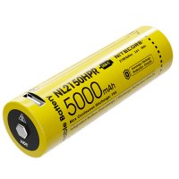 Batterie Nitecore NL2150HPR 21700 - 5000mAh  3.6V protge Li-ion