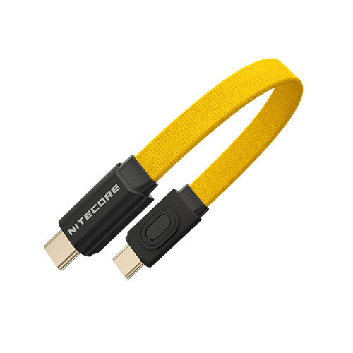 Cable de Charge Rapide Nitecore NLink10 60W 3A USB C vers USB C Design M