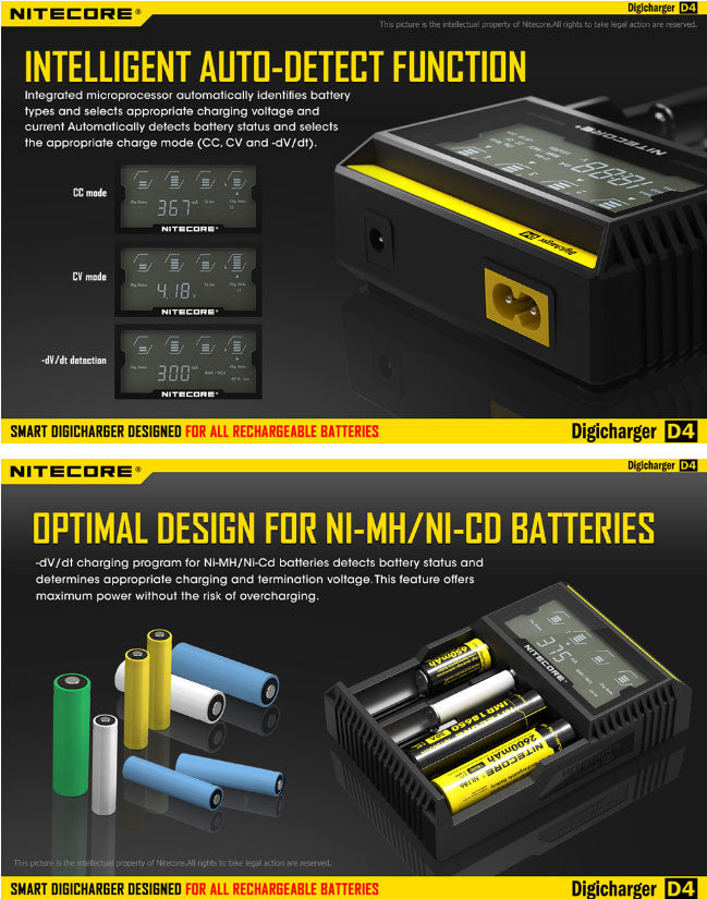 Chargeur Nitecore D4 07