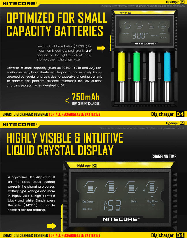 Chargeur Nitecore D4 09