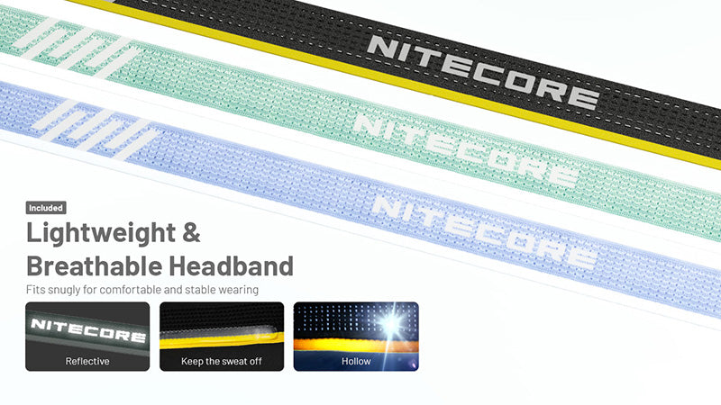 Lampe Frontale Nitecore HA23 UHE 600 Lumens 3 temperatures de couleur Do
