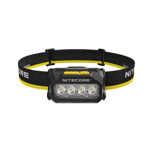 HA27 UHE – Lampe Frontale Nitecore – 800 Lumens – 3 Températures de Couleur – Triple Alimentation