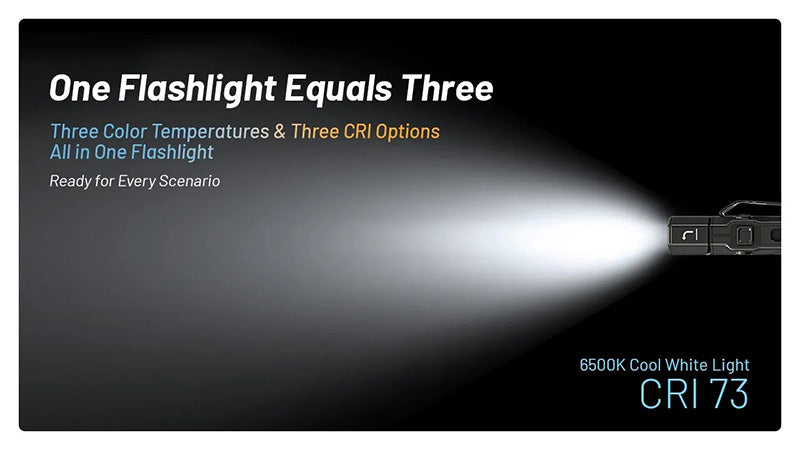 Lampe Torche Nitecore EDC09 1600 Lumens Tete Rotative 102 1 2