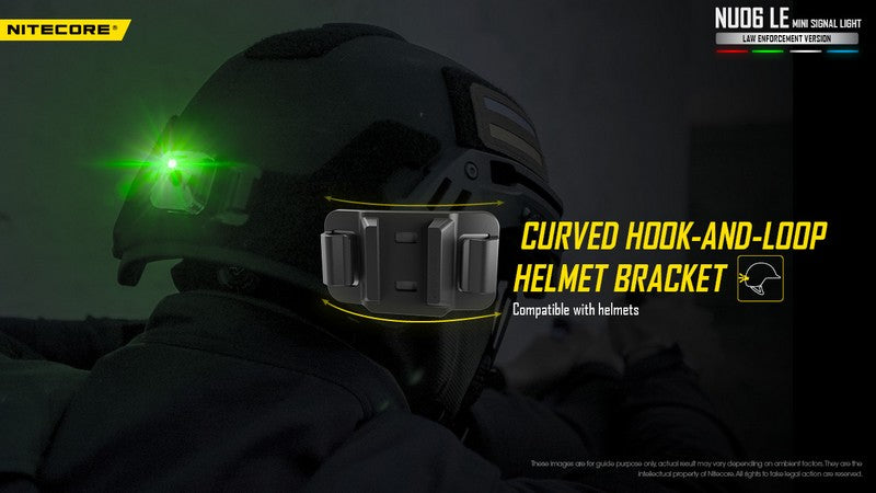 Lampe de signalisation pour force de l ordre Nitecore NU06 LE 01 10