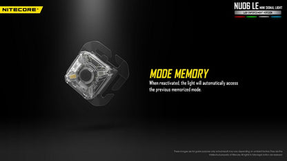 Lampe de signalisation pour force de l ordre Nitecore NU06 LE 01 15