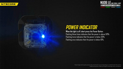 Lampe de signalisation pour force de l ordre Nitecore NU06 LE 01 16
