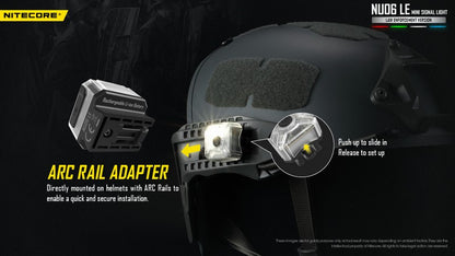 Lampe de signalisation pour force de l ordre Nitecore NU06 LE 01 6