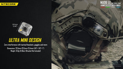 Lampe de signalisation pour force de l ordre Nitecore NU06 LE 01 7