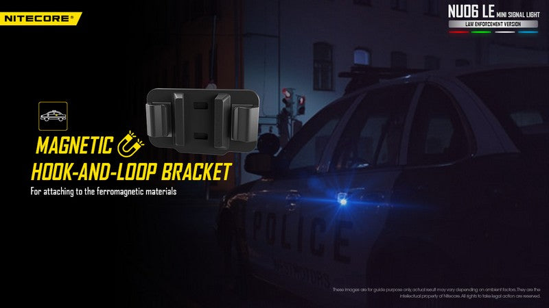 Lampe de signalisation pour force de l ordre Nitecore NU06 LE 01 9