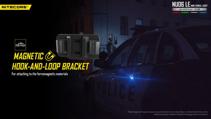 Lampe de signalisation pour force de l ordre Nitecore NU06 LE 01 9