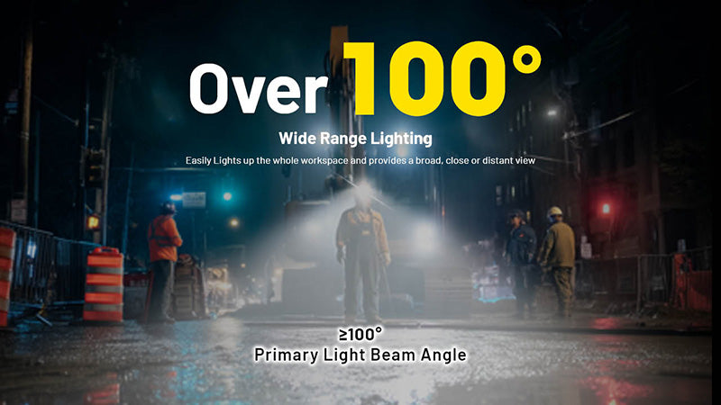 Lampe frontale professionnelle Nitecore HC75 UHE 300Lumens 8