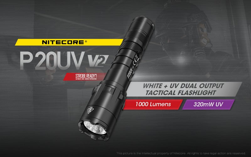 NiteCore Télécommande RSW2 Pour P10, P20 Et P20UV – Interrupteur à Distance Silencieux