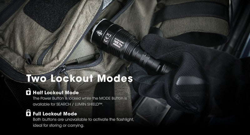 Lampe torche tactique Nitecore TM9K PRO 9900 Lumens rechargeable USB C one s