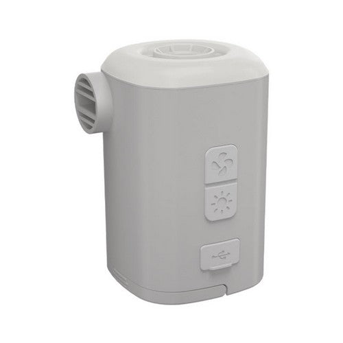 Pompe de gonflage ultra legere et portative avec lampe torche lanterne Nitec