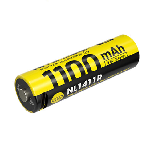 batterie Nitecore 14500 NL1411R 1100mAh 00 00