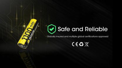 batterie Nitecore 14500 NL1411R 1100mAh 01 09