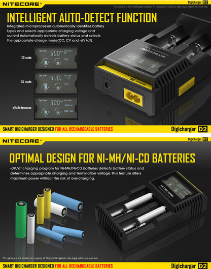 chargeur Nitecore D2 07