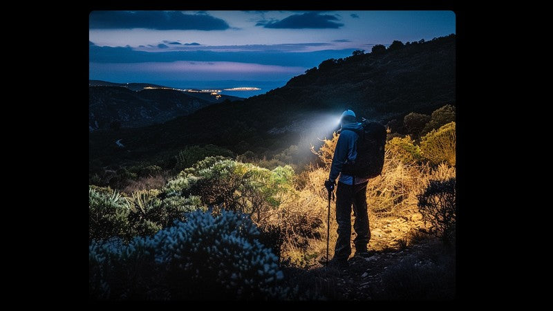 lampe frontale Nitecore HC60 UHE 1600 Lumens ultra polyvalente 01 05