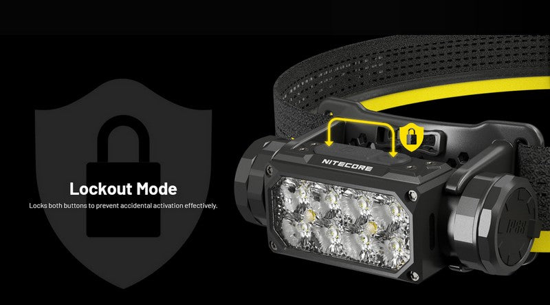 lampe frontale Nitecore HC65 UHE 2000 Lumens ultra polyvalente 01 17