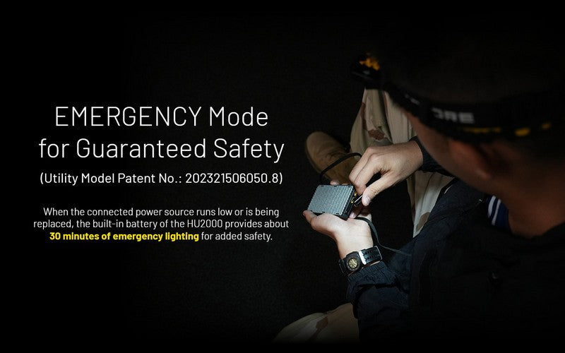 lampe frontale Nitecore HU2000 2000 Lumens ultra polyvalente 01 14