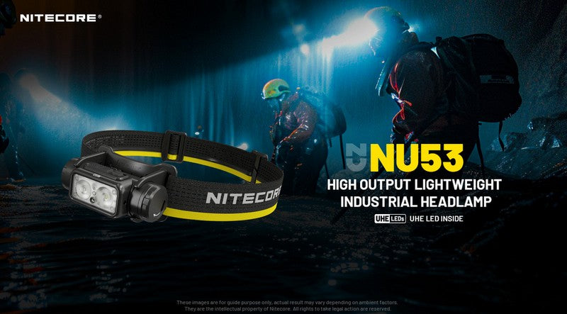 lampe frontale professionnelle industrie Nitecore NU53 1800Lumens 01 01